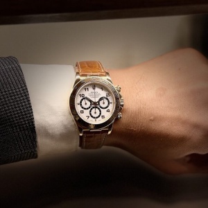 上品さ極まる白アラビア/Ref.16518 ホワイトアラビアダイヤル