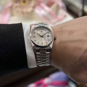 本来の姿を残すデイデイト/Ref.18039A　シルバーダイヤル